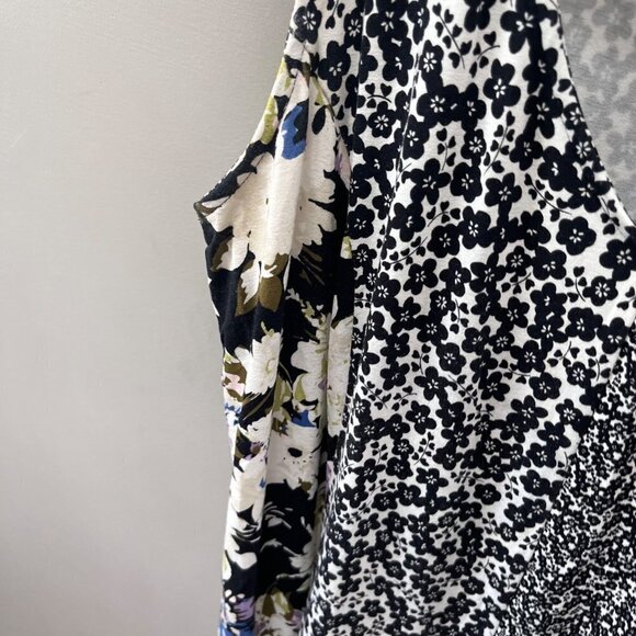 J. Jill Wearever Collection Print A-line Sleeveless Multi-Print Dress - MP - Picture 5 of 6